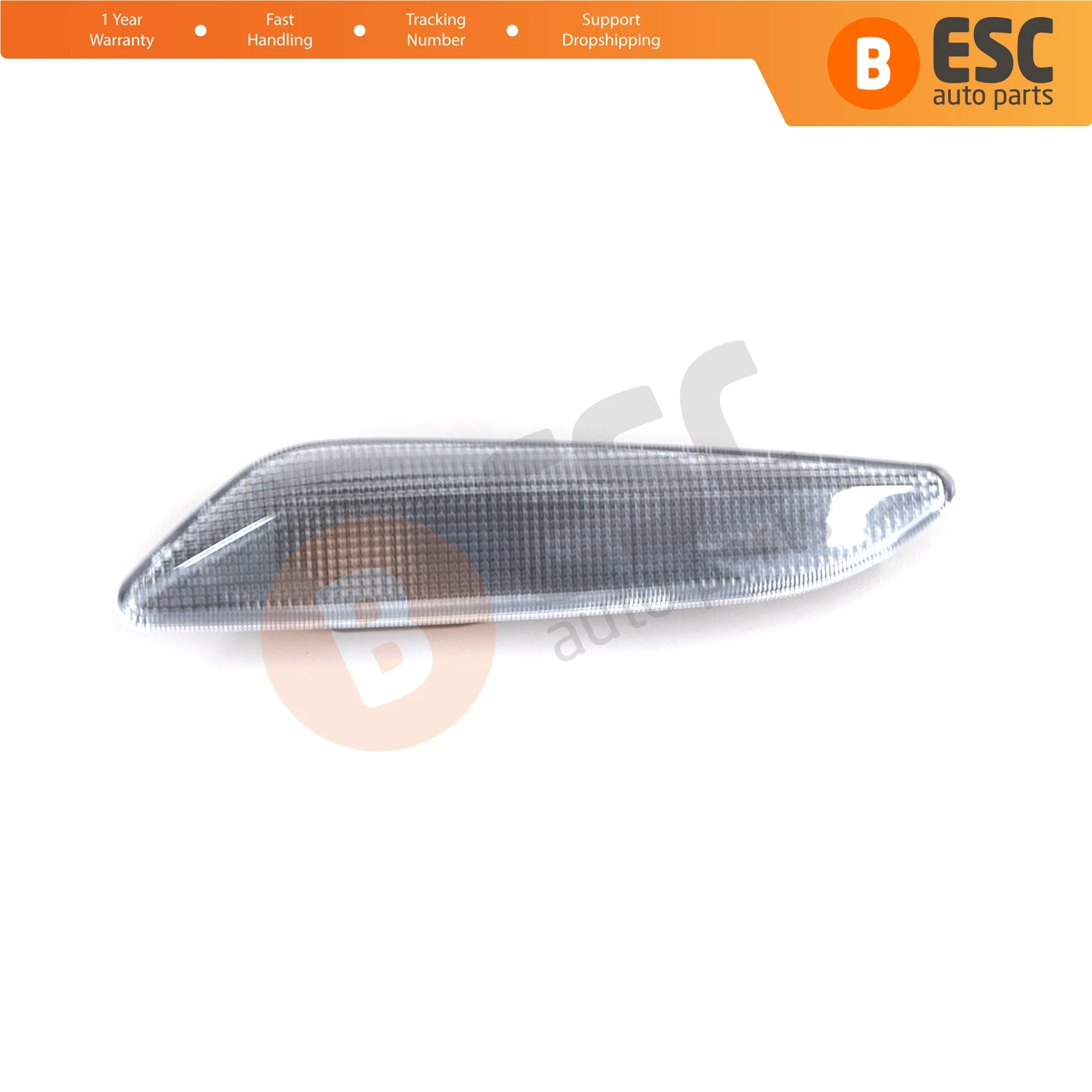 ESP1130-2 RIGHT Side Indicator Repeater Lamp Signal White for Fiat Egea Tipo 356 Alfa 147 156 Lancia Delta Ypsilon 3 60686516