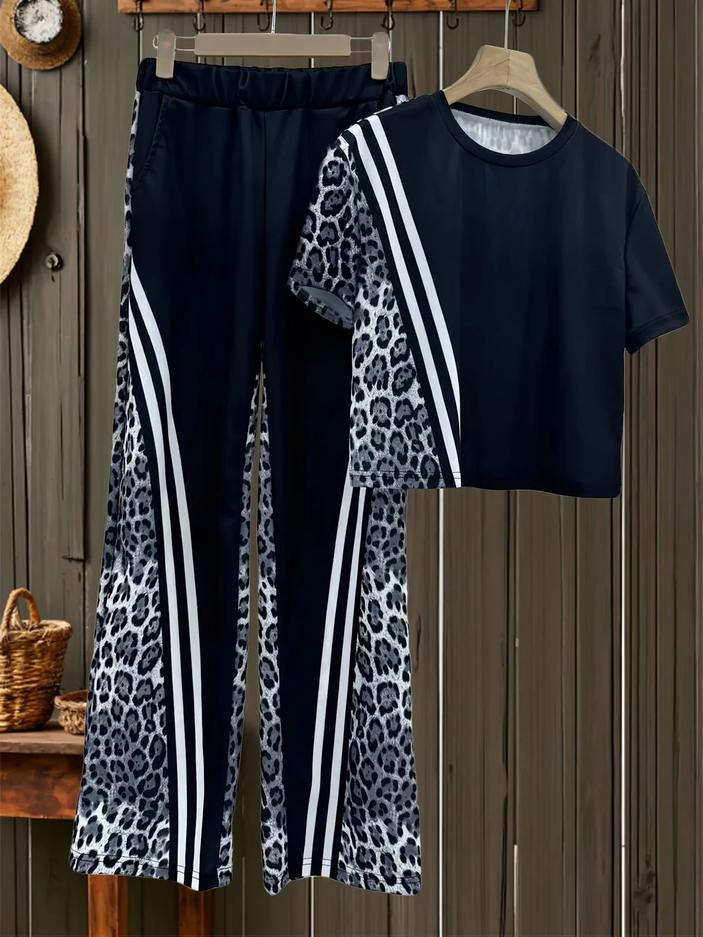 2 Piece Women Sets Dashiki African New Arrival Spring Summer Matching Sets Two Pieces Sets Top And Pants Suits Outfits Clothing