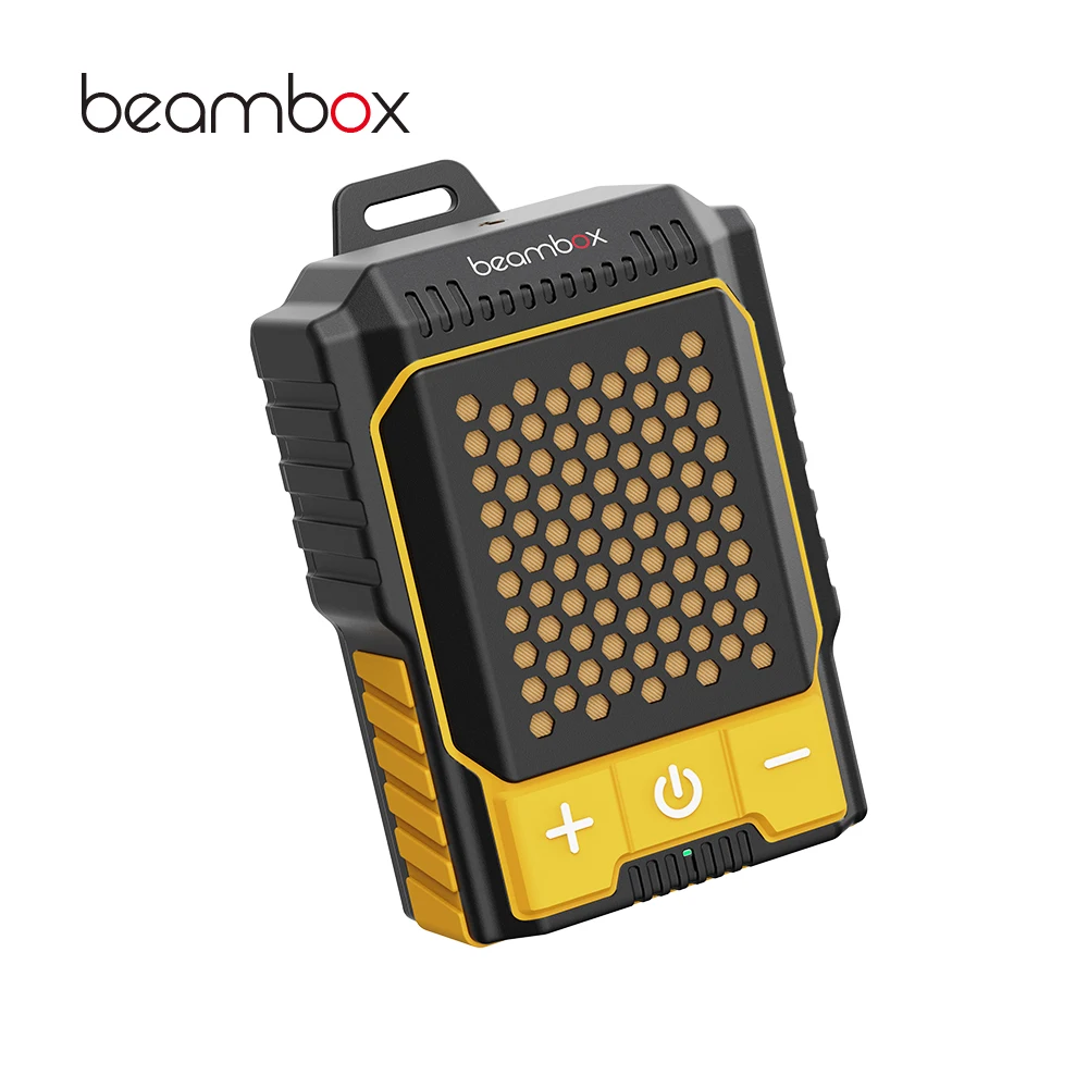 AMZ Exclusive IPX5 Mini Wireless  Wearable Speaker 6W Portable Audio Player Sports Work Baby Toy Tie Clip Box