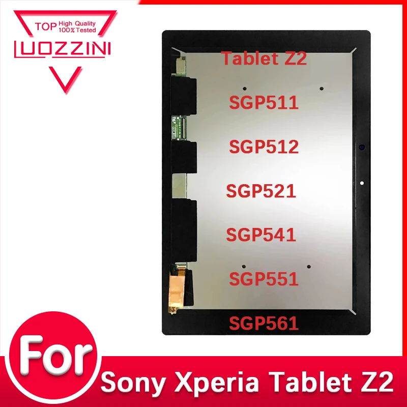 New LCD Display Panel + Touch Screen Digitizer Assembly For Sony Xperia Tablet Z2 SGP511 SGP512 SGP521 SGP541 SGP551 SGP561