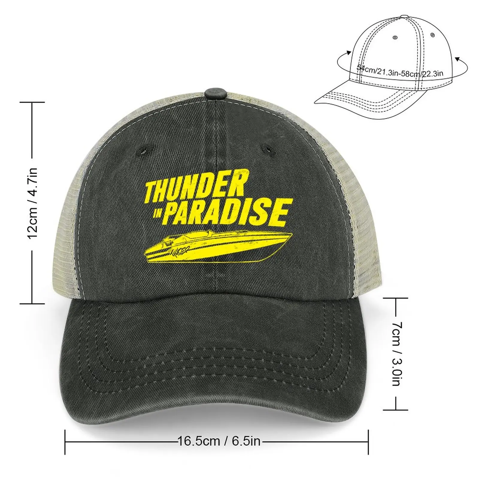 Thunder In Paradise Cowboy Hat Luxury Brand Icon New In The Hat Men Hat Women'S