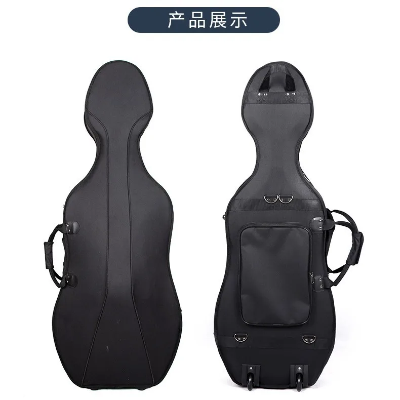 High-grade cello box,double shoulder back, ultra-light pressure resistance, rain and moisture-proof aircraft consignment 4/4 3/4