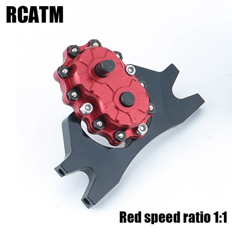 

Metal Alloy Transfer Case Speed Ratio 1:1/1:1.17 for 1/14 Tamiya RC Trailer Dump Truck Car SCANIA R620 VOLVO ACTROS MAN TGX LESU