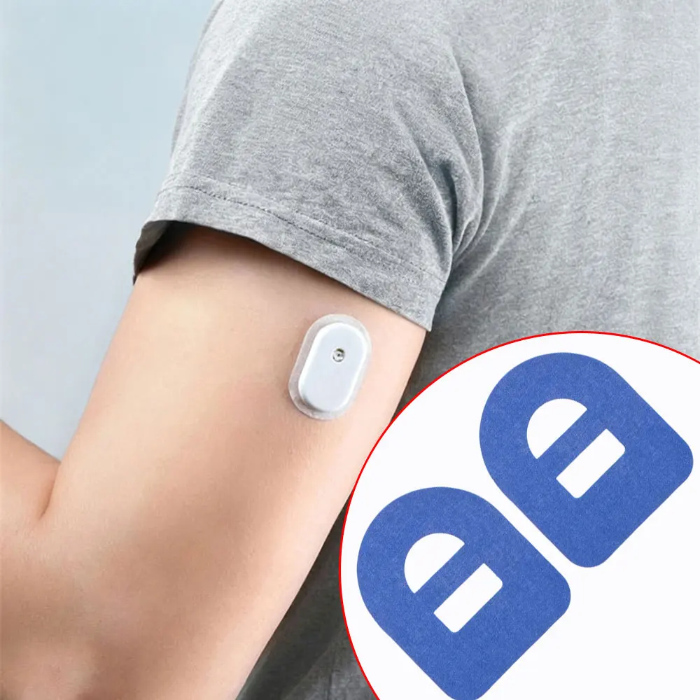 10-100Pcs Waterproof Adhesive Patches CGM Sensor Patch Glucose Meter Sensor Fixing Sticker Long Lasting Blood Glucose Monitoring