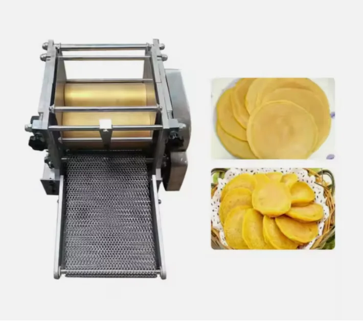 New Design Electric Automatic Tortilla Making Machine Flour Corn Tortilla Chapati Press Bread Machine