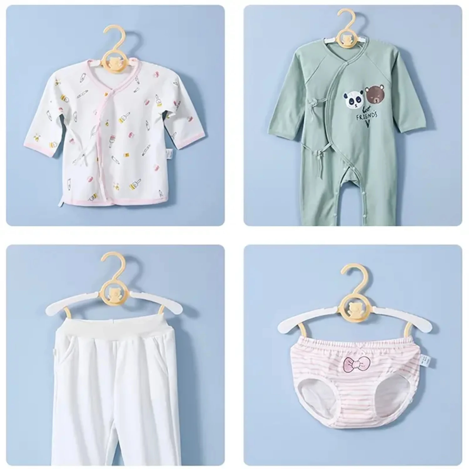 Uroczy, antypoślizgowy zestaw  – Baby Nursery Hangers recenzja i cena