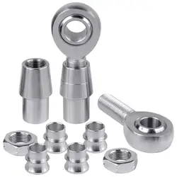 Heim Joint Rod End Kit 2pcs Rod Ends Chromoly Joints Chromoly Joints Rod End 28100 Lbs Load For Hot Rods Steering & Suspension