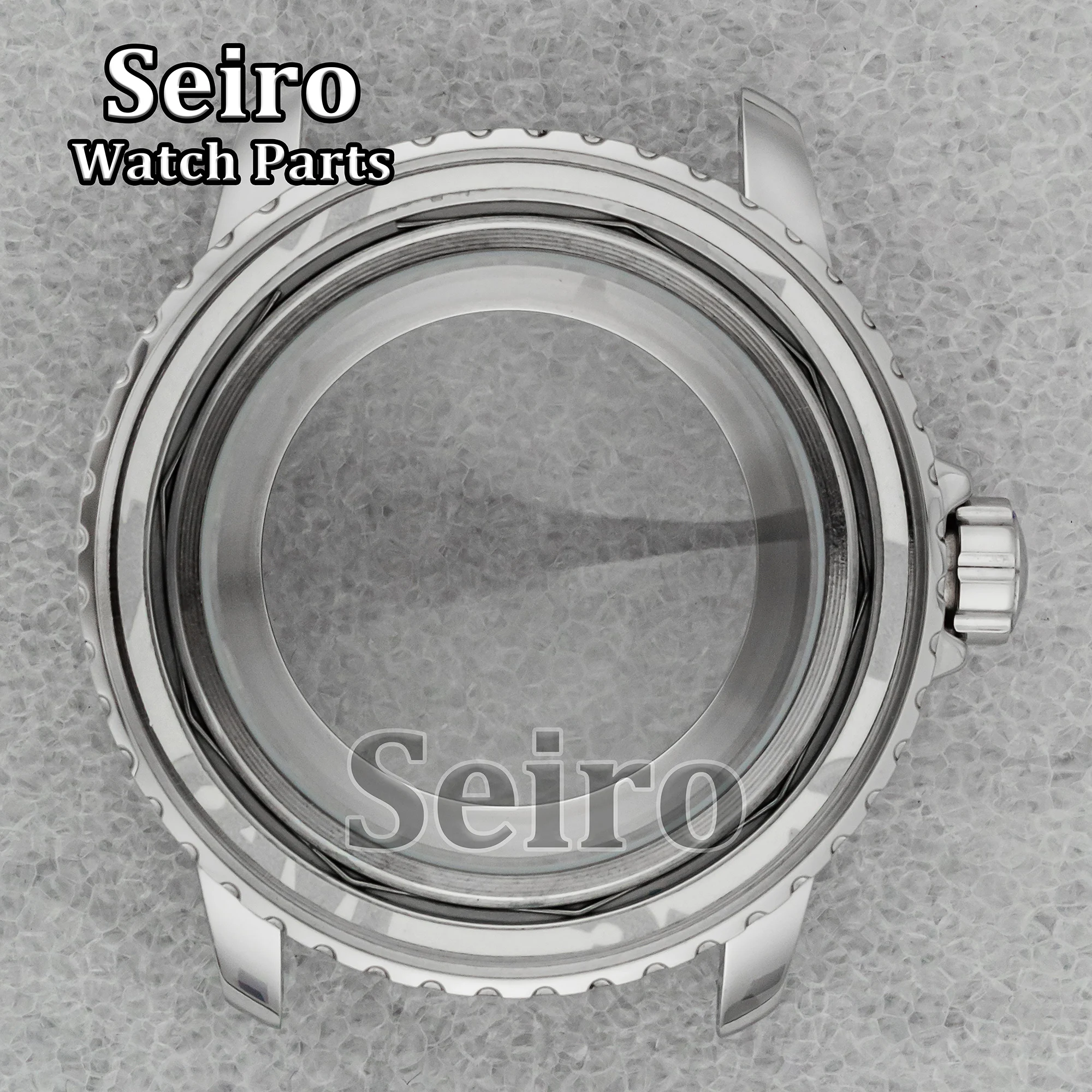 For Fifty Fathoms 45mm Watch Case 100m Waterproof Stainless Steel Watch Case fit NH35 NH36 Movement MOD Replacements NH35 Case