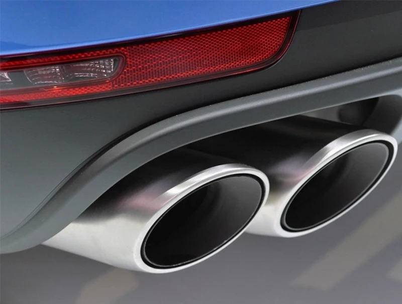 Für 2014–2025 Porsche Macan 2.0T Auspuff-Endrohrsystem Upgrade S Look Quad Schalldämpfer Endrohr Auspuffkrümmer – Detail 6