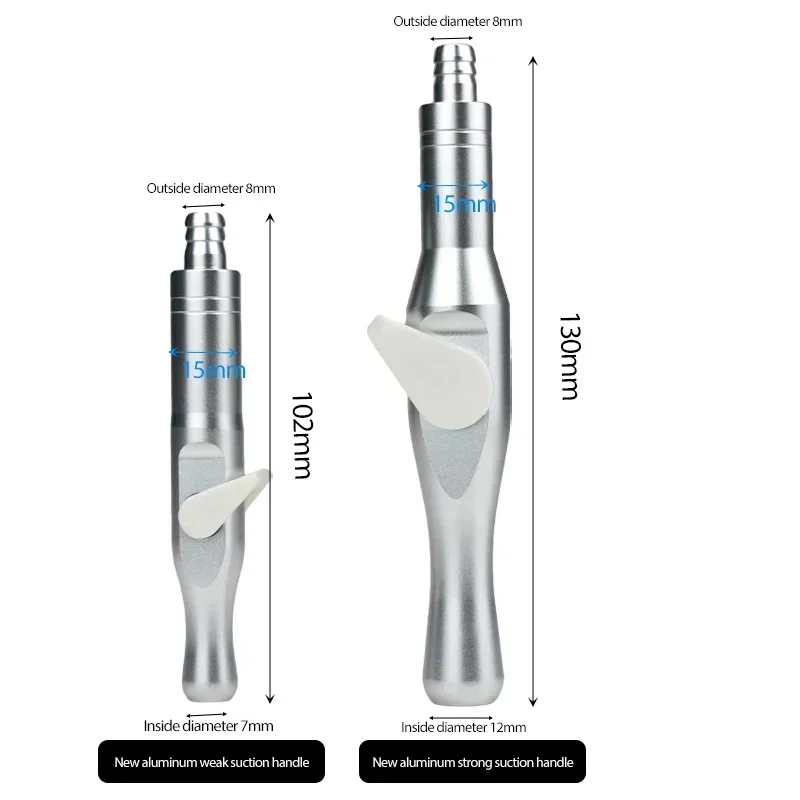 

Dental Autoclavable Saliva Ejector Sution Valves High Strong&short Week Tip Adaptor Salivary Duct with Switch