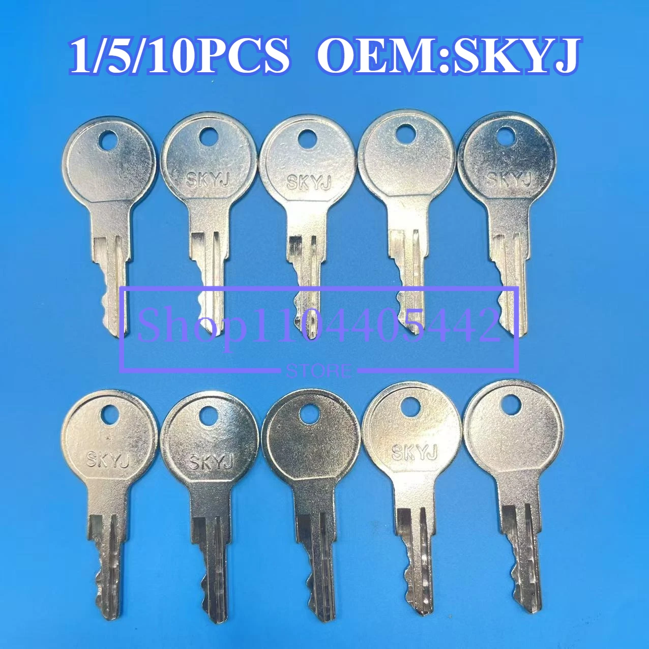 1/5/10PCS SKYJ Keys ELI80-0108 SKYJ-Key Compatible with Link Belt Compatible with SkyJack Compatible Terex