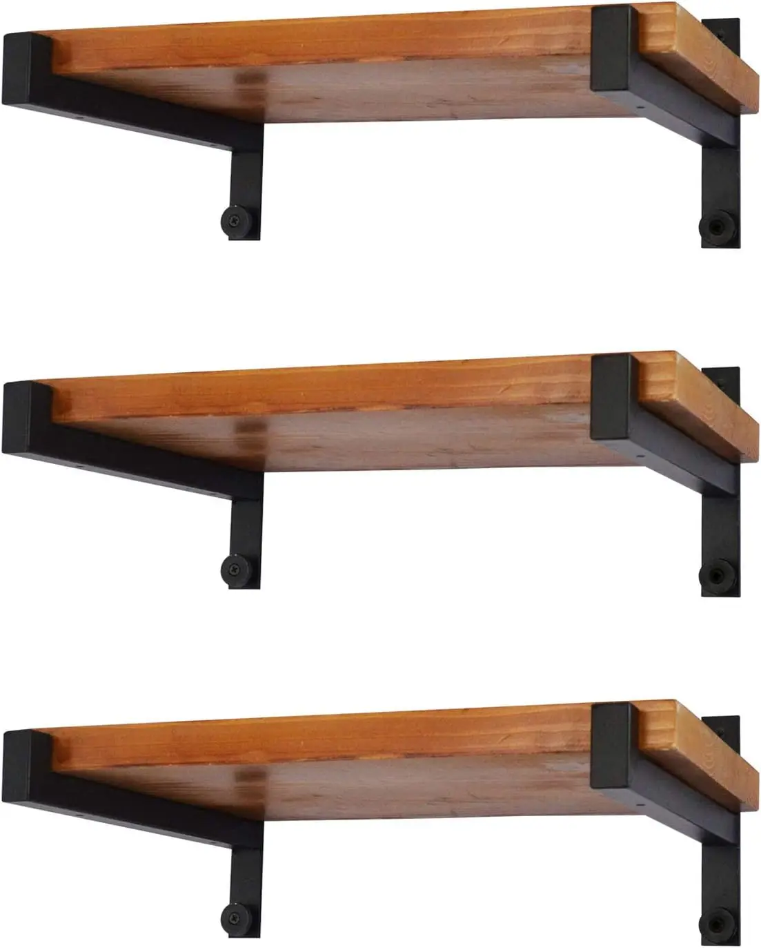 

6 шт. усиленных кронштейнов для полок, 12 дюймов, настенные, промышленные, металлические, с выступом