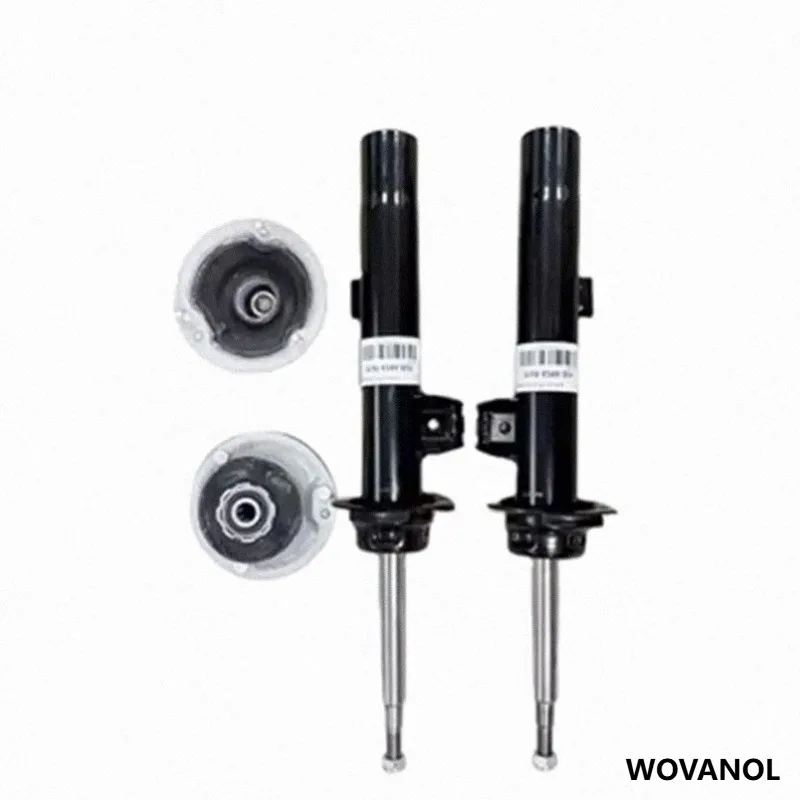 2PCS Front Suspension Shock Absorber + Upper Mount for BMW E81 E82 E87 1.6 1.8 2.0 E88 04-12 31316786023 31316786024 31336760943