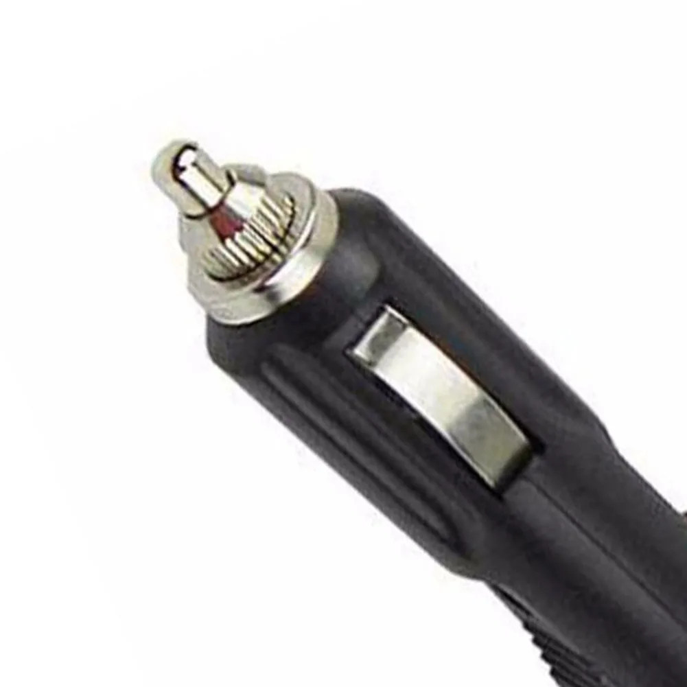 1pcs 12V Spring Loaded Car For Charger Cable 2.5x5.5mm DC Power Adapter Extension Cord For Walkie Talkie Radio