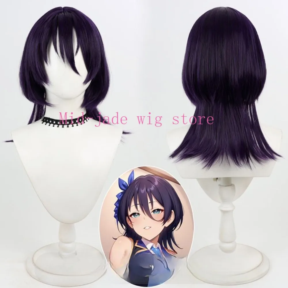 Olivier Cosplay Wig Realistic Scalp Multicolor Mixed Hair for New Year Game Expo and Character Photo Shoot