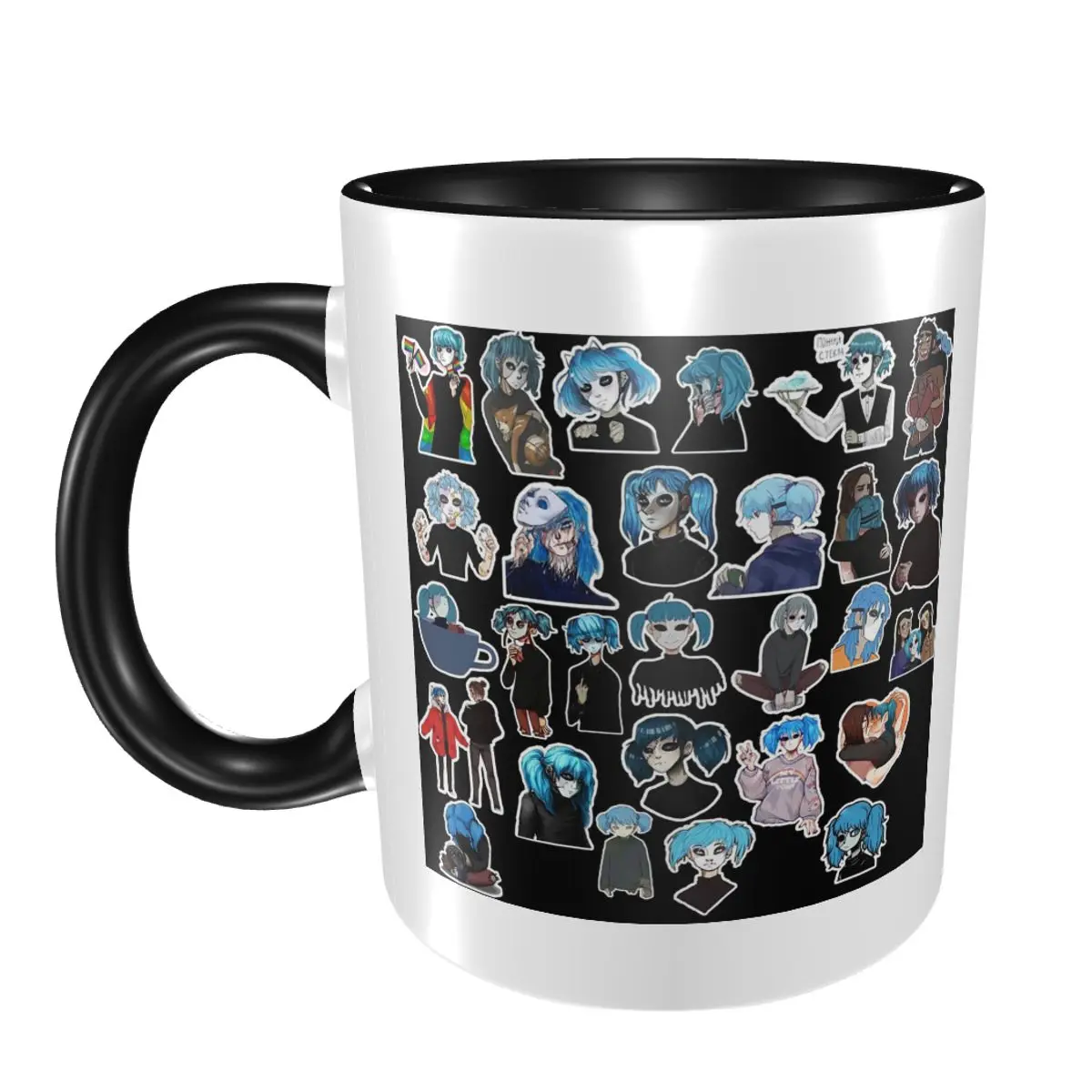Game Sally Face Mug Funny Ceramic Coffee Cups Tea Mugs Milk Cup Drinkware Gifts for Woman Man