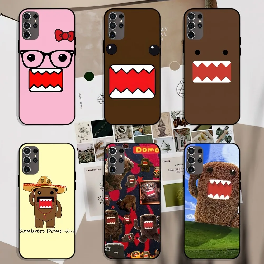 Cute D-Domo-kun Phone Case For Samsung Galaxy A52 A53 A72 A71 A73 A80 A91 S Shell