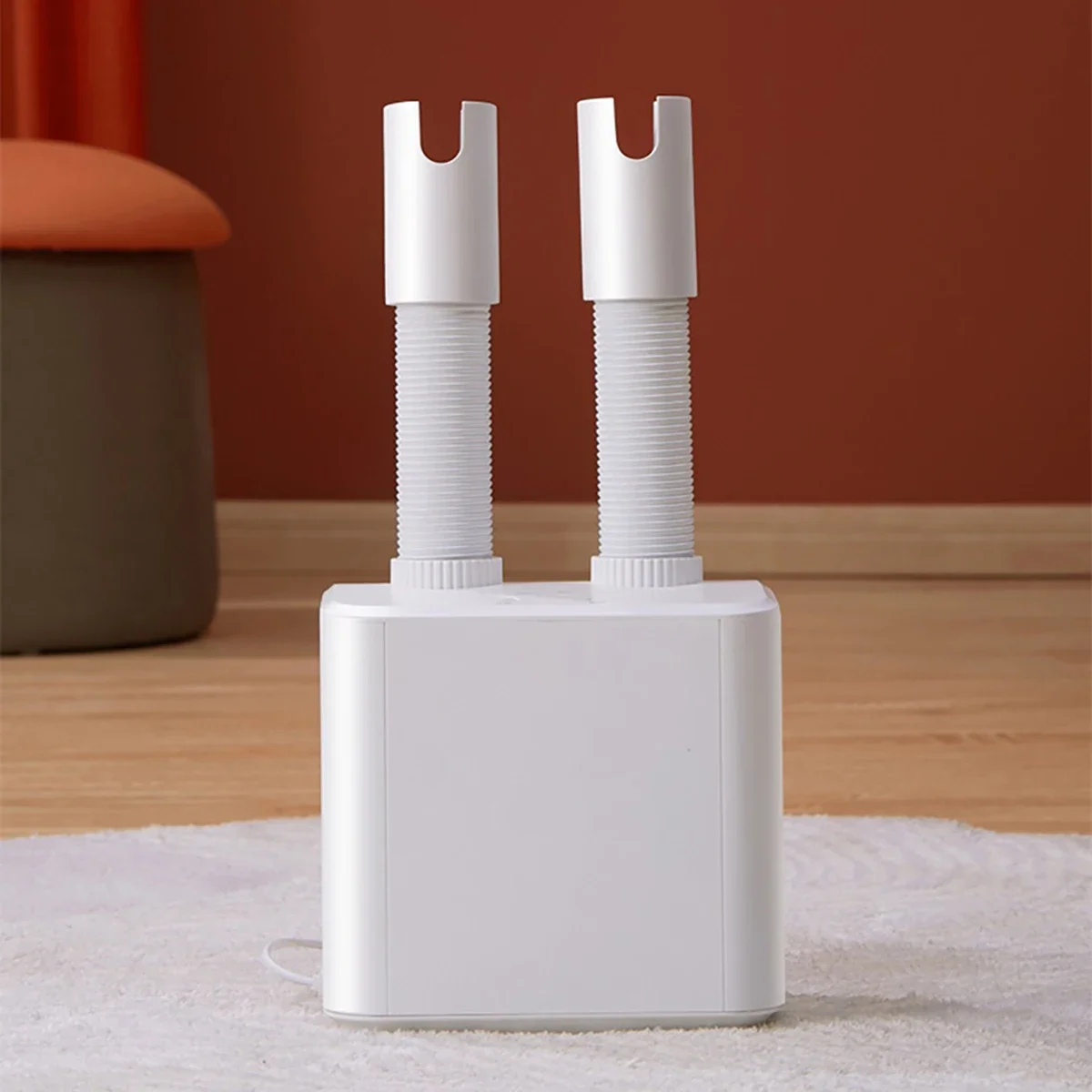 1 مزيل الروائح الكريهة للمنزل الذكي، جهاز تدفئة القدمين، مجفف الأحذية