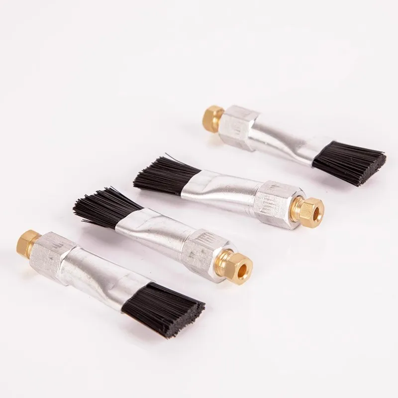 Spazzola per lubrificare automatica per scale mobili Spazzola per lubrificazione catena M8/M10 per sistema di lubrificazione centralizzato/Centro macchina CNC 10 pezzi