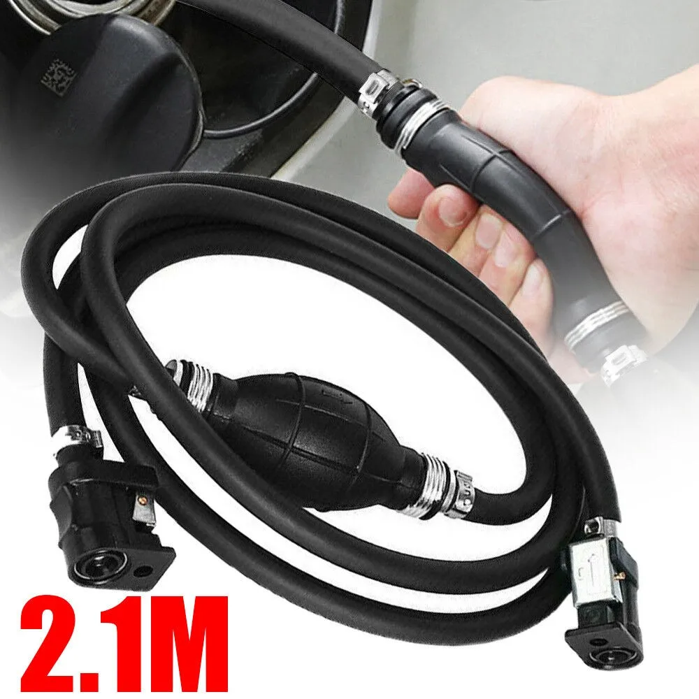 Boat Fuel Line Hose with Primer Bulb & Connectors 6mm for Yamaha Outboard Motor 4-200HP Marine Fuel Pipe Assembly 6Y1-24306-05