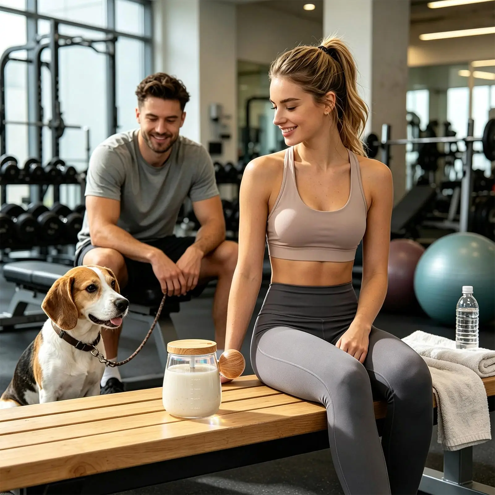 Self Stirring Cup Rechargeable Portable Comfortable Grip Shaker Automatic Mixer Protein Cup For Home Gym Commuting Travel Dorm