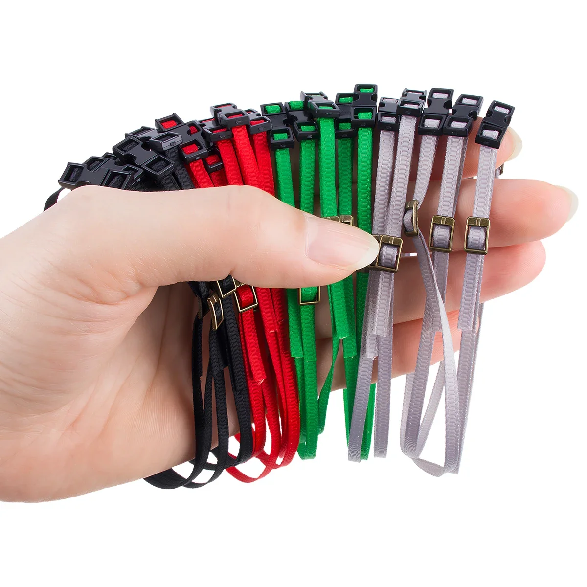 1/10 1/18 1/24 مقياس RC الزاحف الملحقات ، 5 قطعة 30 سنتيمتر النايلون التعادل أسفل الحبال مع أبازيم ل TRX4M SCX24 حامل سقفي #3