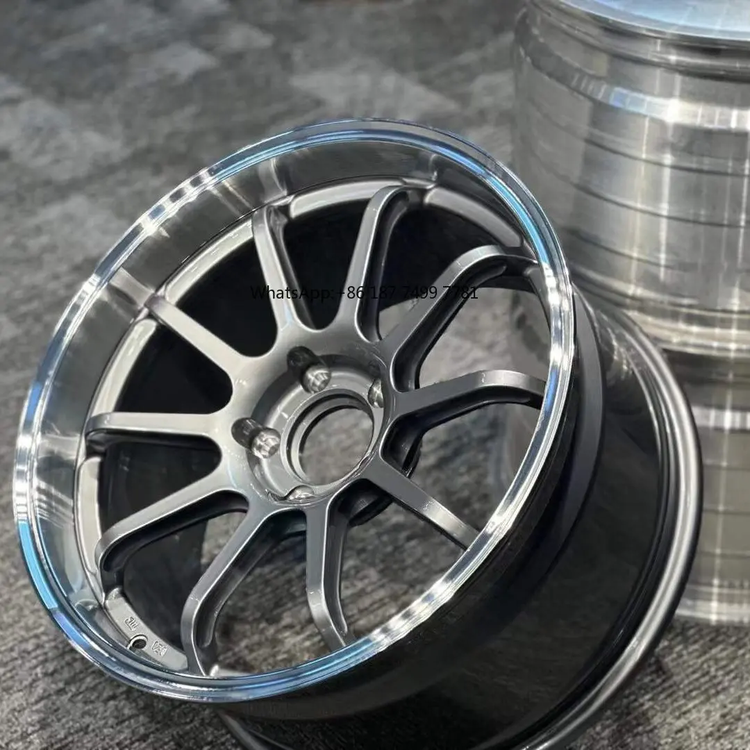 

Silver 17-19 Inch Sport Racing Car Wheels 5x108/114.3/120/112 Multi-Spoke Alloy 40mm ET Passenger Car Rims Made Aluminium Alloy