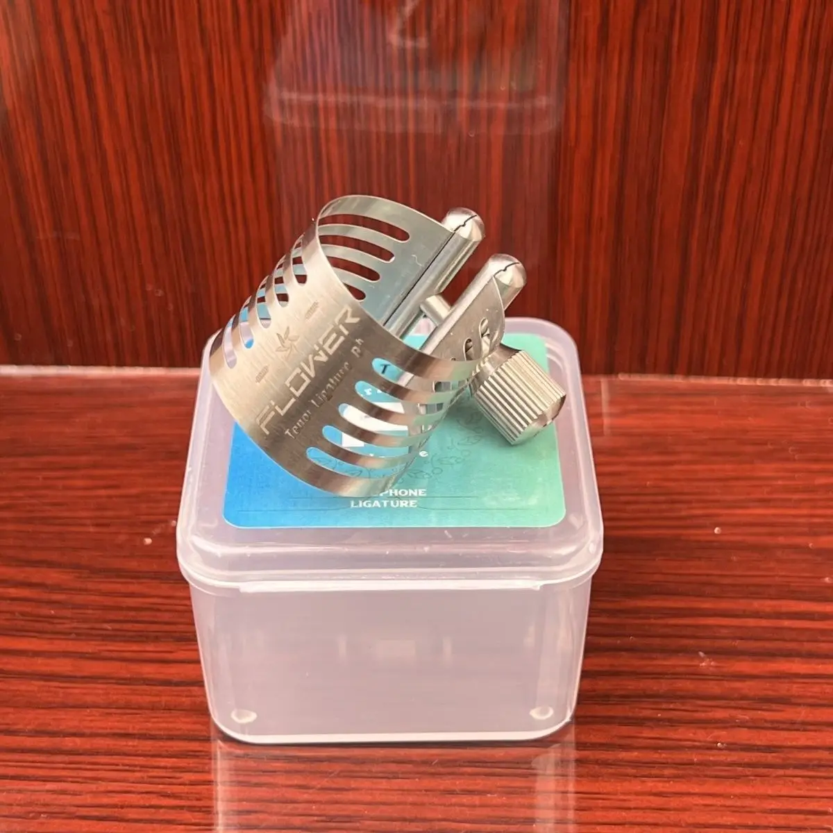

Sax Bakelite Mouthpiece Ligature Tenor Soprano Alto Mouth Ligature - Hot Sale