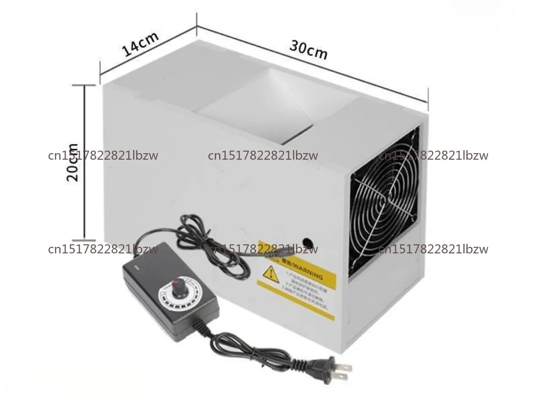 Electric Household Bird Feed Food Shell Blower Adjustable Wind Shelling Machine With 2 Piece Drawers