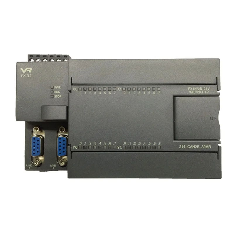 4-axis 100K output programmable FX2N/1N industrial control board PLC password protection