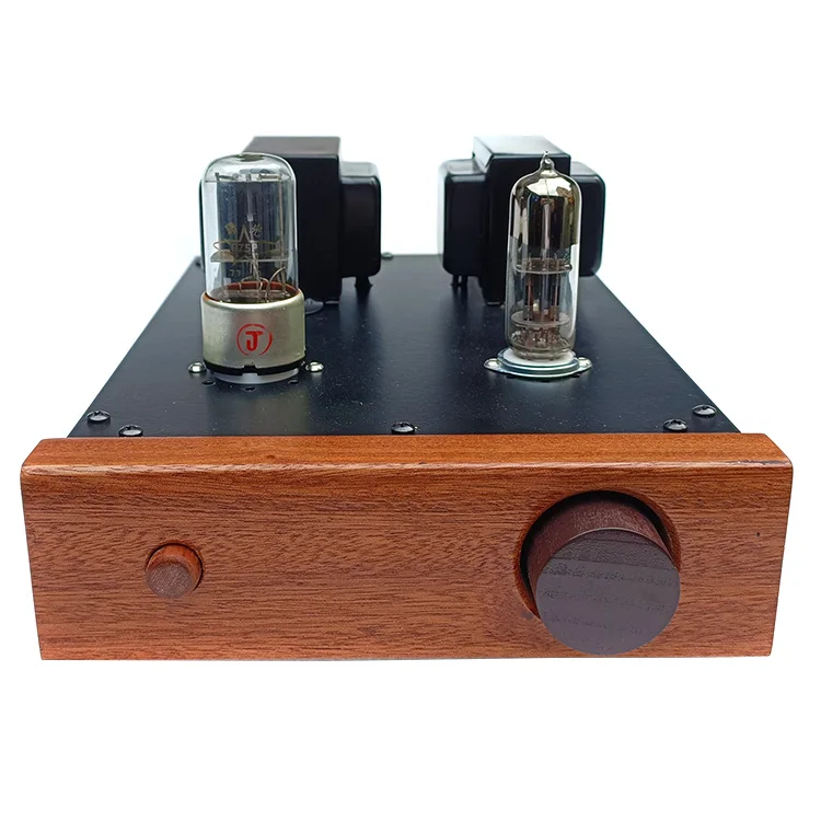 6N6/6H30 DIY hifi dual channel Single Vacuum tube preamplifier 6Z5P tube rectification