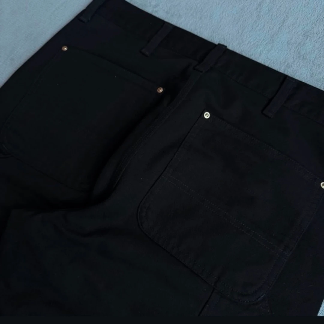 Paar-Stil, gewaschene Denim-Jeans, Street-Fashion, lockere Denim-Hose mit geradem Bein für Männer und Frauen, tägliche Outfits