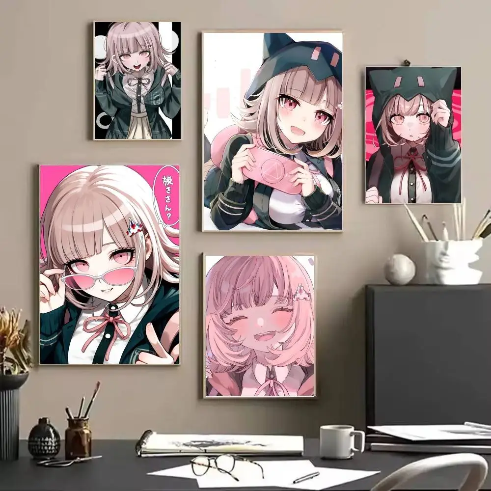 Nanami Chiaki Super Danganronpa 2 Poster and Prints Wall Art Pictures for Modern Bedroom Game Room Home Decor view 2