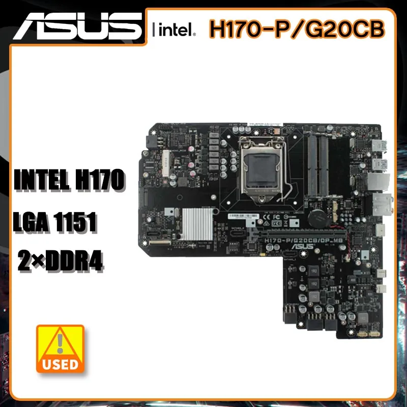 

ASUS LGA 1151 Motherboard H170-P/G20CB/DP_MB Supports Intel Core i3 6100 7100 i5 6400 6500 6600 7400 7500 7600 i7 6700 7700K