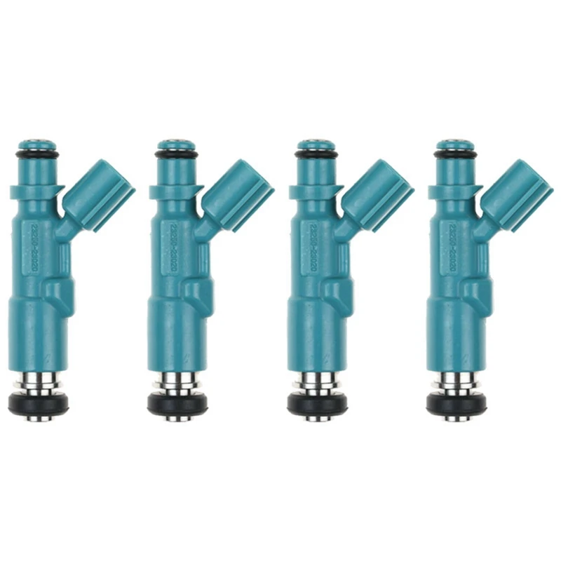 4Pcs Injector Nozzles For Toyota Yaris Vitz 1.0L 1.3L 1999-2005 23250-23020 23209-29015 23250 23020