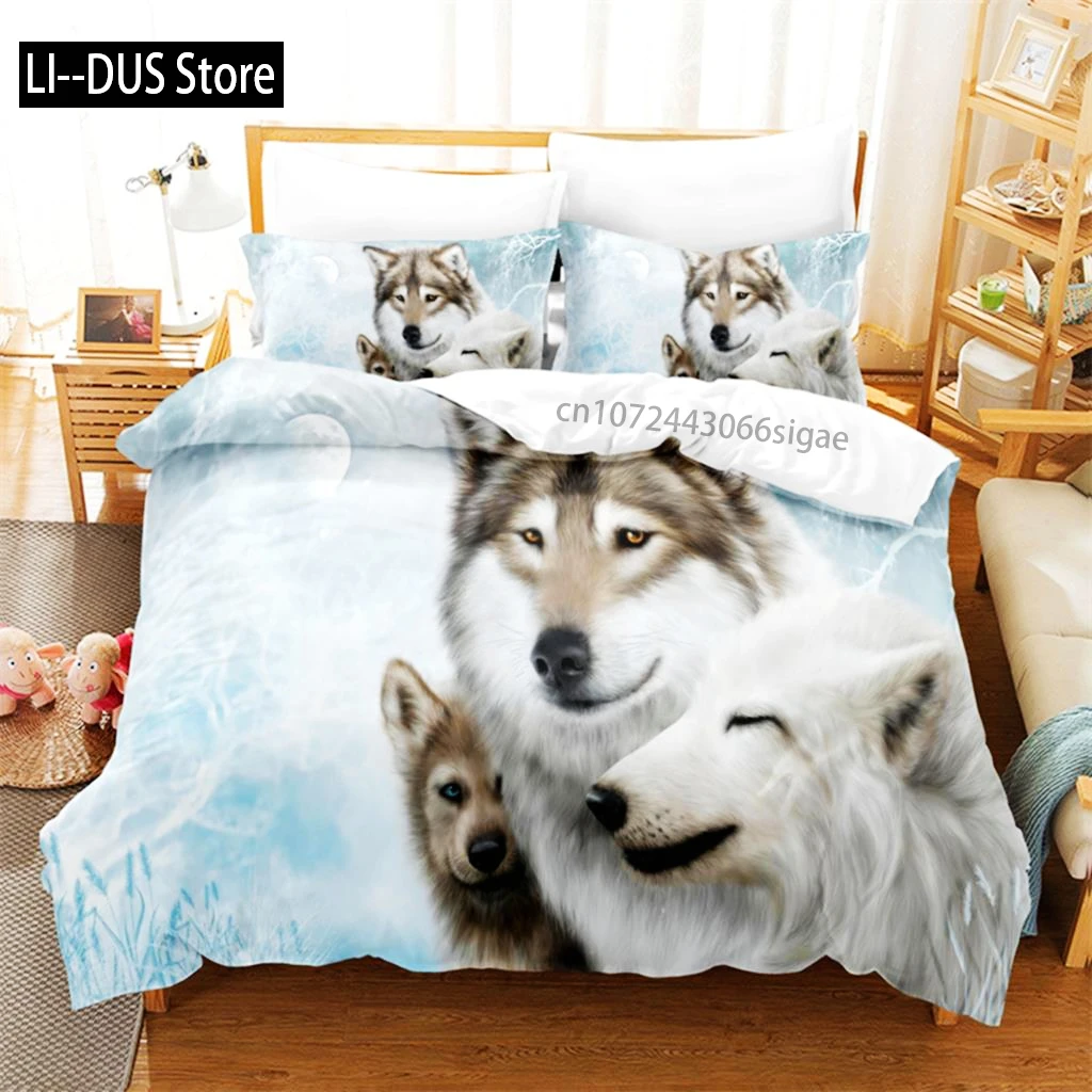 

Animal World Bedding Set Duvet Cover Set 3d Bedding Digital Printing Queen Size Bedding Set Fashion Design