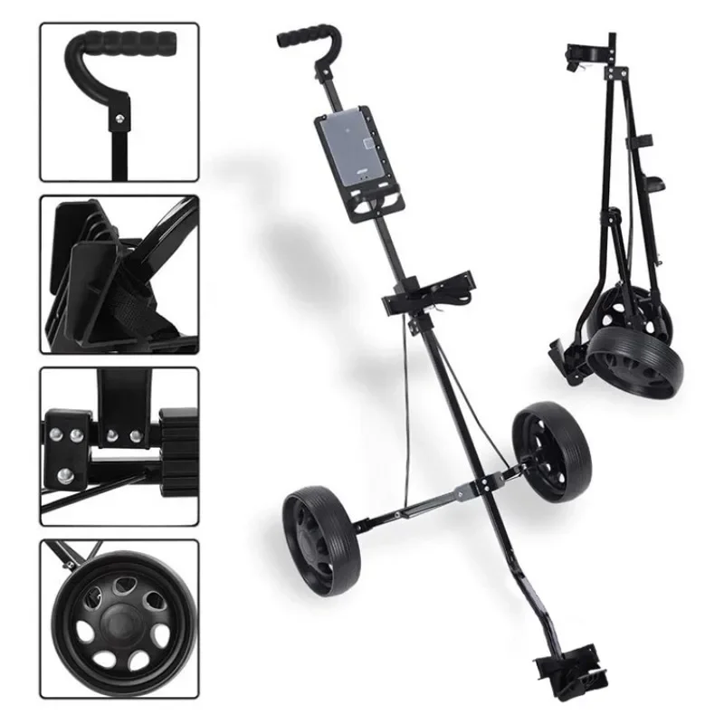 Golf carts, two-wheeled iron carts, foldable golf carts, golf course supplies