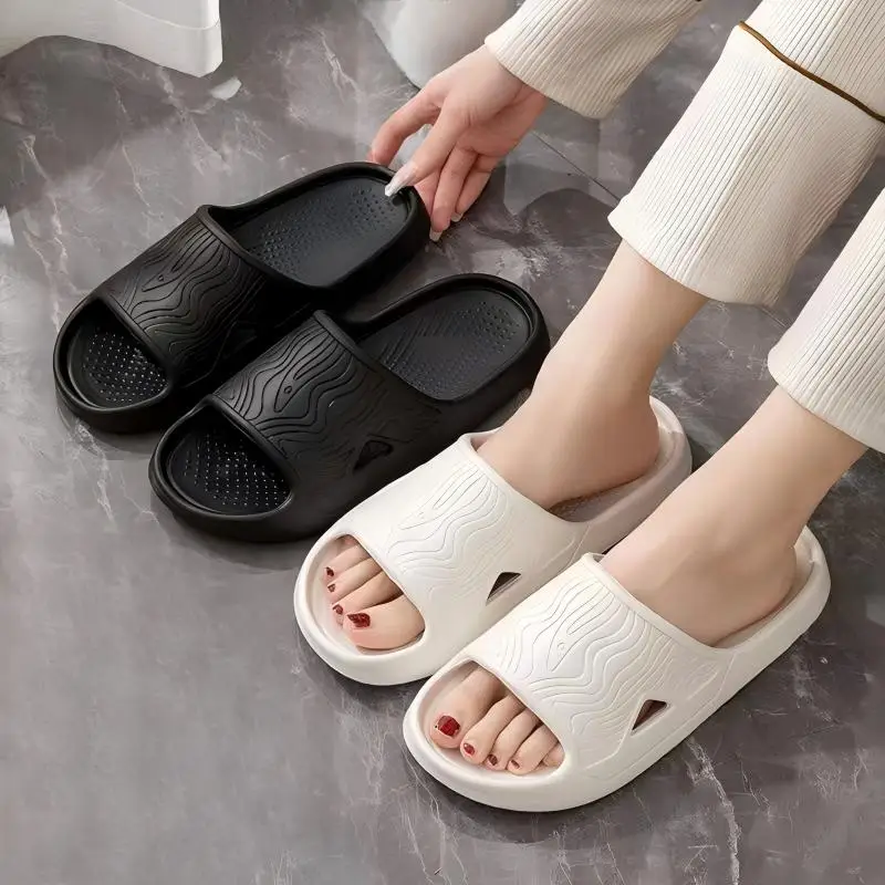 Women's Eva Sandals and Slippers for Men, New Summer Home Use for Couples, Thick-Soled Non-Slip Bathing and Bathroom Slippers for Women image 3