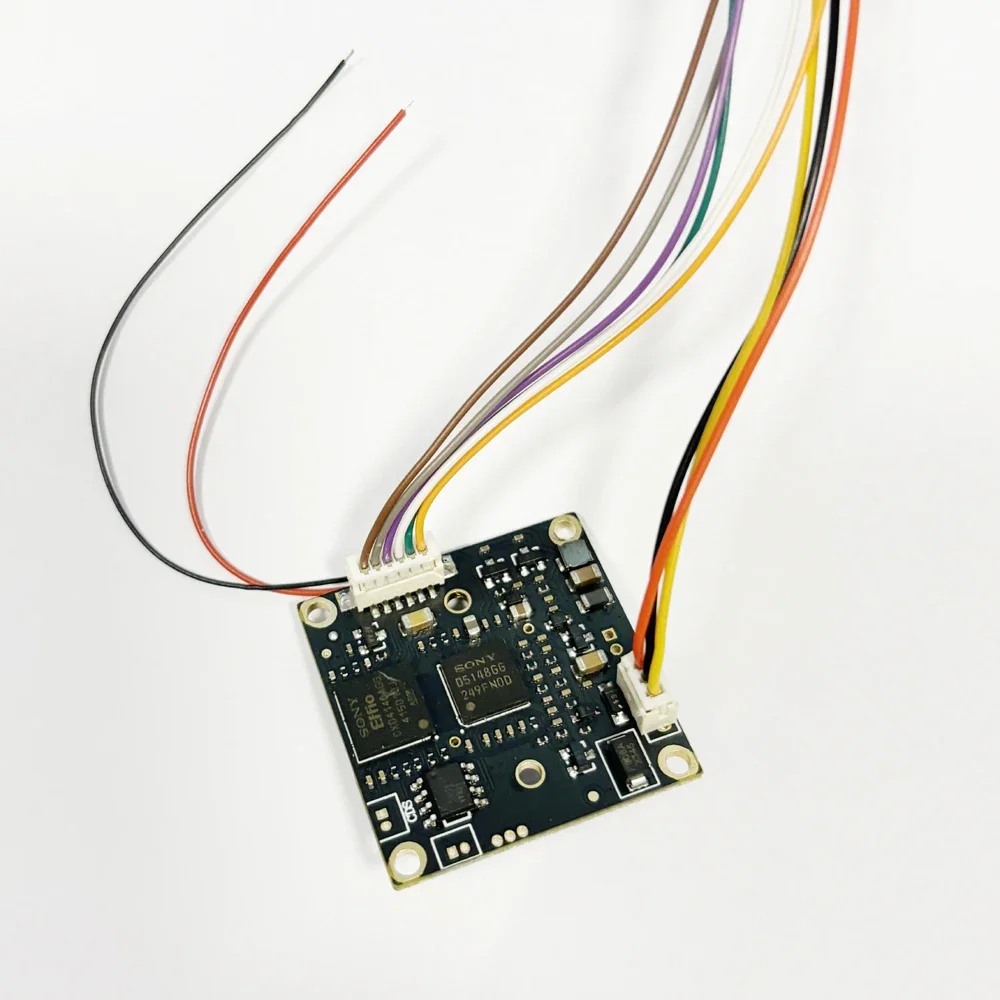 Imagem -04 - Módulo de Endoscópio Awb de um Clique Pcb 700tvl Ccd Módulo de Câmera Colorida Movimento Animal Módulo de Endoscópio Médico Veterinário Awb Osd