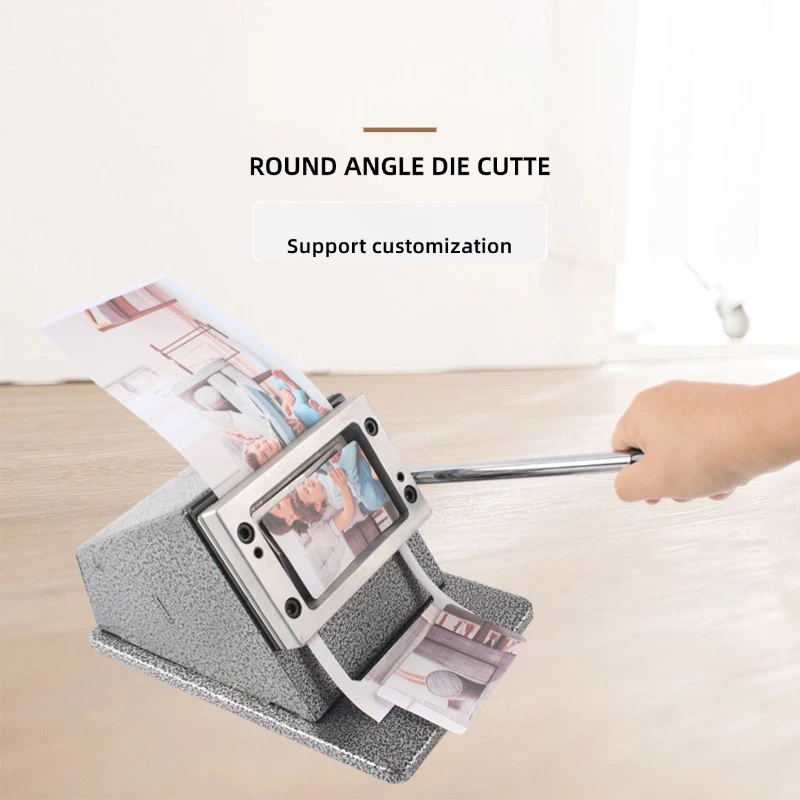 hit product54*86MM PVC Business Card Rounded Corner ID Card Printer for ID Cards and Bank Cards Card Cutter Die Cutter