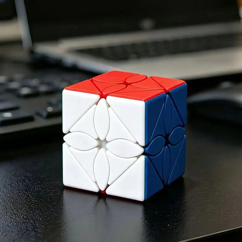 Professional Maple Leaf Speed Cube Difficult IQ Logic Training Brain Teaser Puzzles Educational Toys Kids & Adults Cubo Mágico