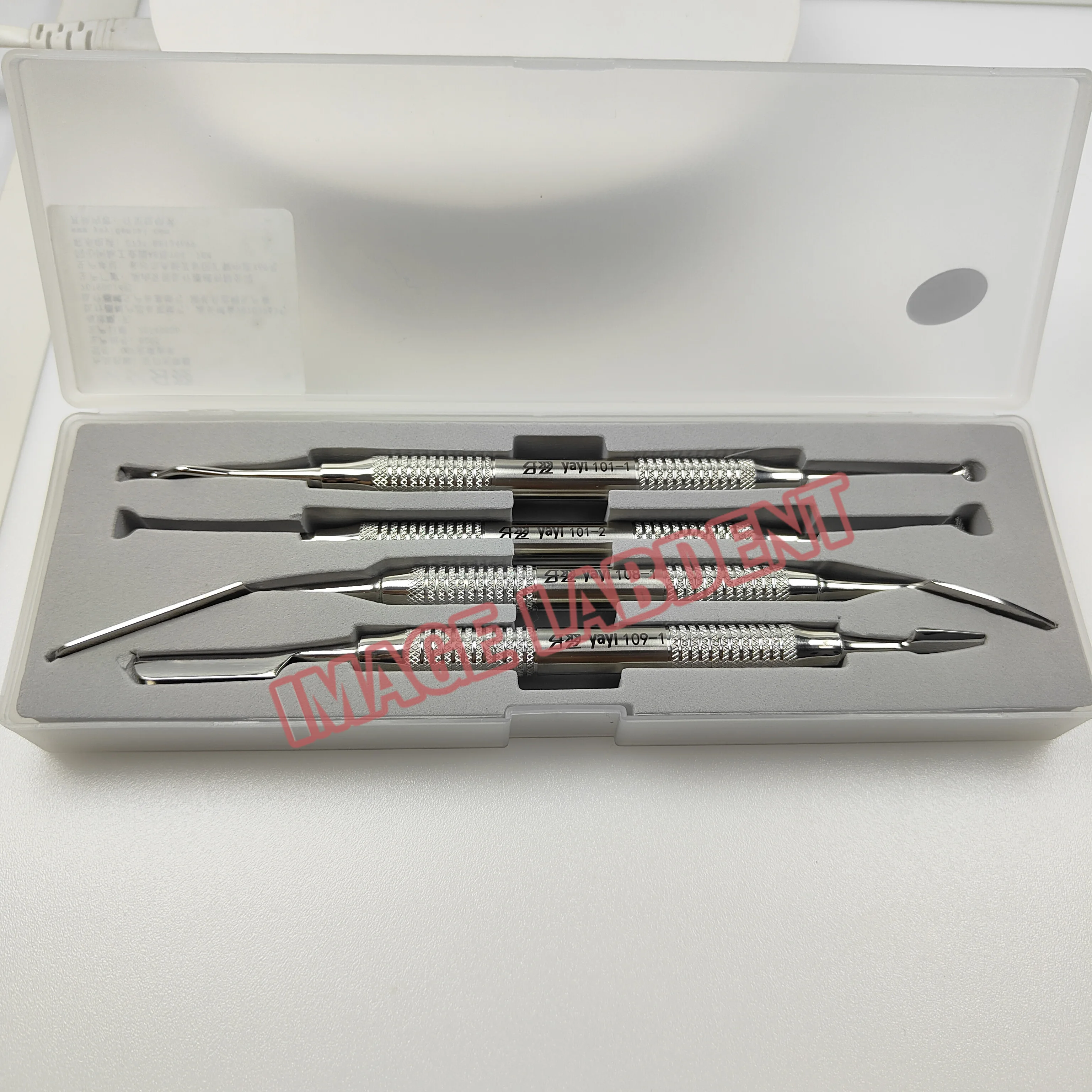 4Pcs/ Set Dental Centrifuge Filling Instrument Set For PRF Box Platelet Rich Fibrin Case Implant Membrane Surgery Bone CGF GRF