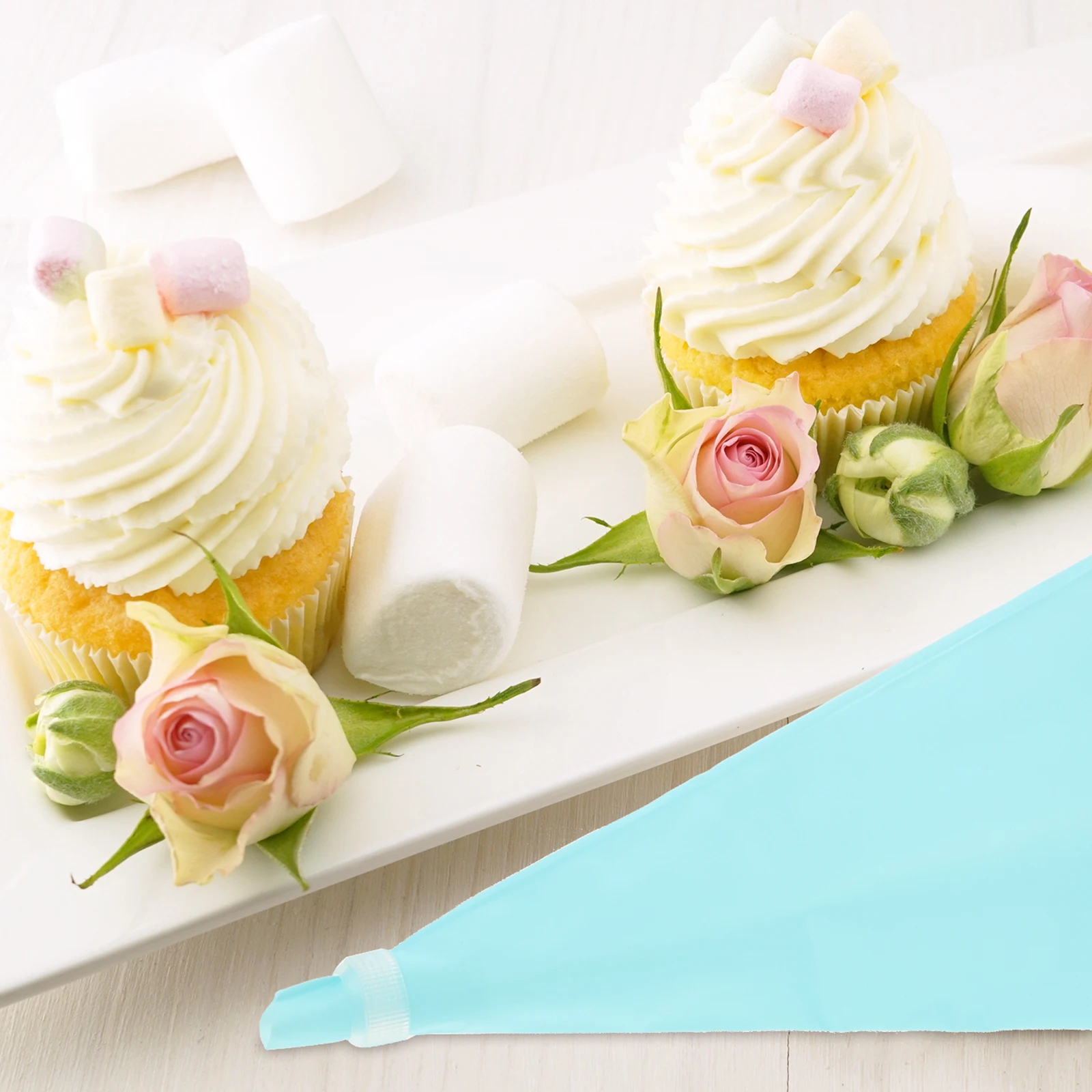 

1 Set Cake Piping Kit Multi-Function Cream Tips Baking Tools For Cupcake Filling Injection Dessert Decorating Pastry Bag Supply