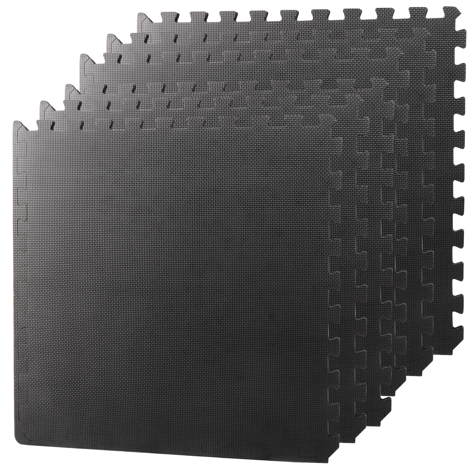 24''L x24''W x 0.5''Puzzle Exercise Floor Mat Interlocking EVA Foam Tile 6 Piece