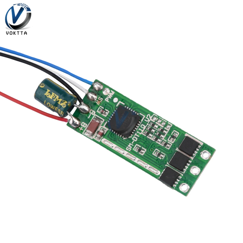 Controlador de velocidad de Motor DC6V, Mini Placa de accionamiento de Motor sin escobillas 2S 7A-15A, modelo de avión, módulo de interruptor