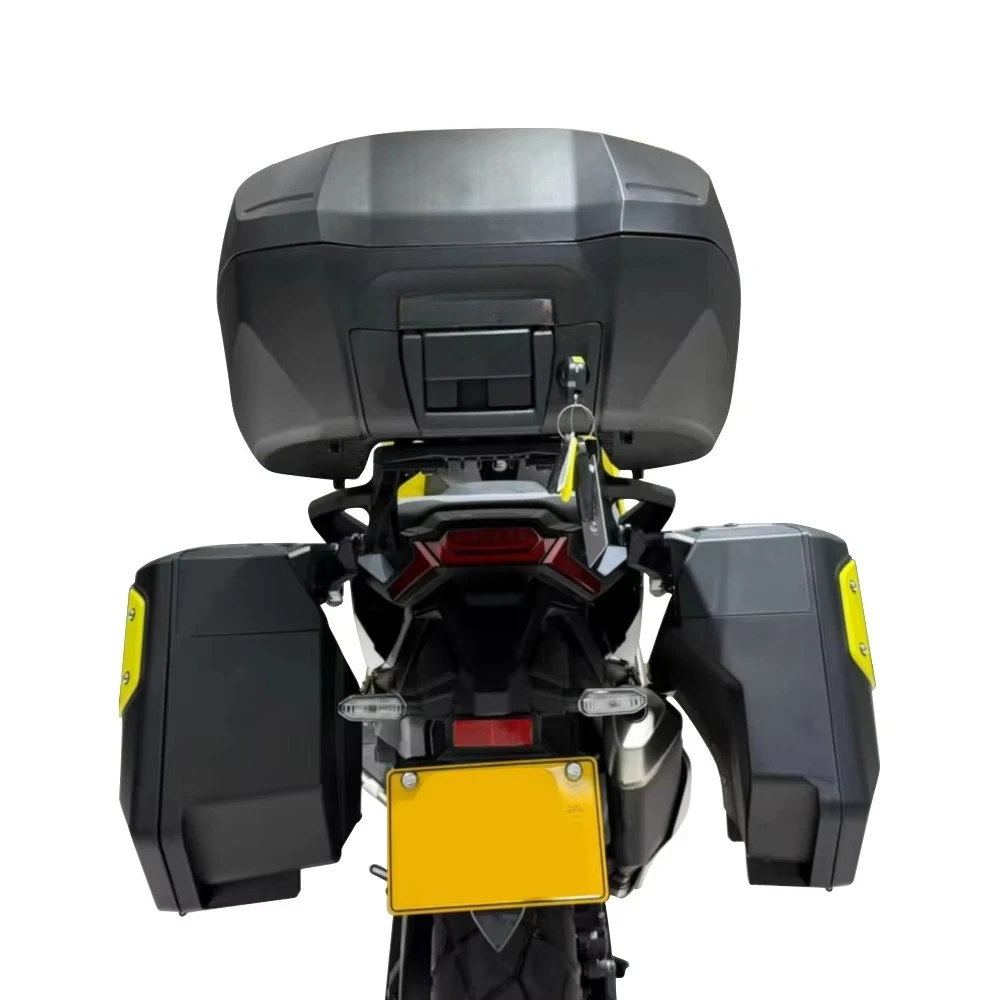 50L 33L Motorcycle Panniers 3 Set XADV750 2026 Heavy Duty Scooter Panniers Side Cases Top Box Waterproof Luggage Trunk