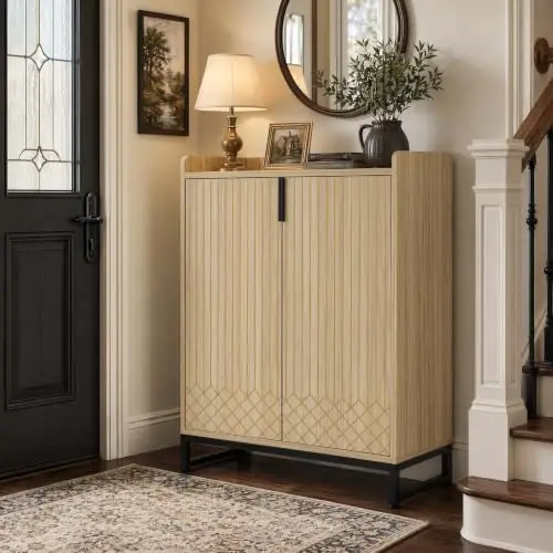 Shoe Cabinet with Doors, 30