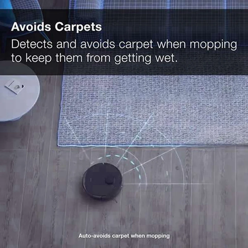 منظف المياه مكنسة كهربائية خزان المياه مع ممسحة القماش ل Ecovacs Deebot OZMO T8/T8 +/T9/T8MAX/T8