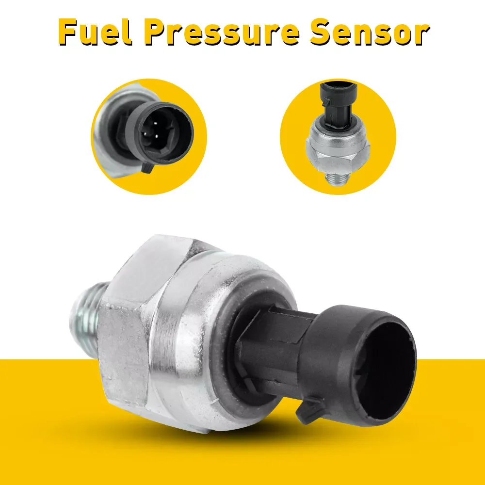 1x New Replacement Fuel Rail Pressure Sensor For Ford F250 F350 F450 F550 F650 F750 7.3 1807329C92 F4TZ-9F838-A F6TZ-9F838-A 2