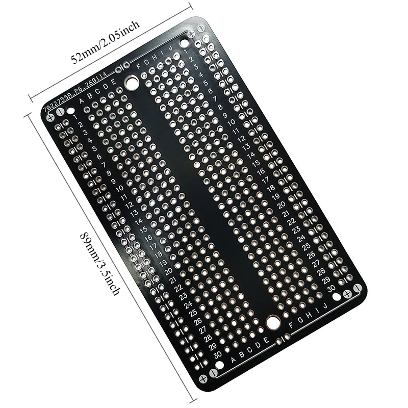 Double sided PCB board prototype kit DIY welding project electronics hobbyist learn welding practice pcb